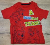 Tshirt Kinder Paw Patrol Rot Nickelodeon Gr. 86/92 Baden-Württemberg - Waldbronn Vorschau