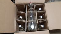 nostalgische 1l Glasflaschen mit Bügelverschluß Niedersachsen - Schwülper Vorschau