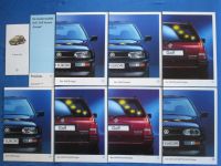 Prospekt VW Golf III / 3 / Cabrio / Variant / GTI / Sondermodelle Schleswig-Holstein - Schacht-Audorf Vorschau