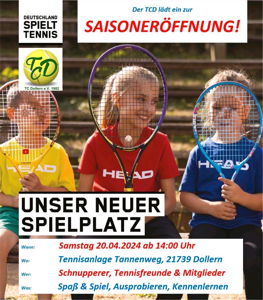 Tennis Übungsleiter/Trainer (m/w/d/x) n. V. in 21739 ab 01.06. in Dollern