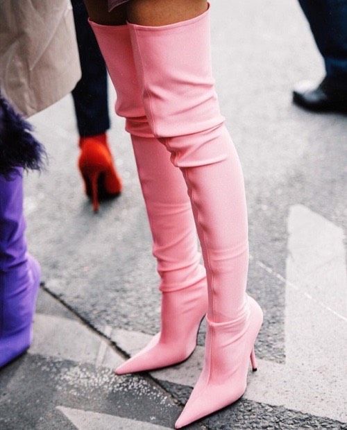 Balenciaga knife Overknees pink 41 in Hohenstein