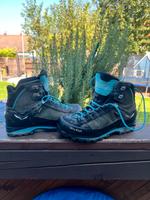 Damen Wanderschuh Gr.39 Salewa Grow GTX WS blau wasserdicht Hessen - Freigericht Vorschau
