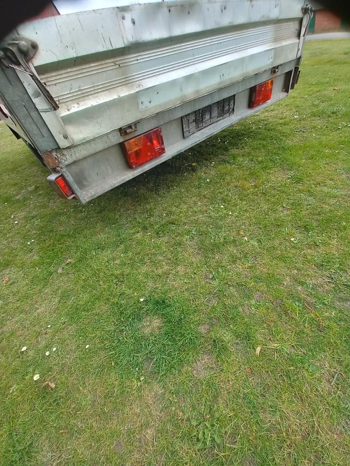 Aluminiumanhänger , Humbaur , Tandemanhänger , Anhänger 2,5 to in Lastrup