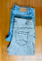 2 Jeans Hosen hellgrau hellblau Cecil Only Gr. 27 & 28/30 Hessen - Florstadt Vorschau