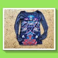 ❤️ DESIGUAL Marken Damen Pailletten SWEATSHIRT Gr.S M 36 blau Köln - Mülheim Vorschau