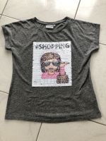Emoji T-Shirt shopping mit Wendepailletten 158 164 grau wie neu Bayern - Rieden b Kaufbeuren Vorschau