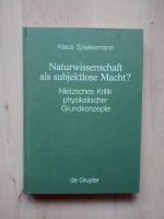 Nietzsche-Forschung: Klaus Spiekermann: Naturwissenschaft ... Thüringen - Jena Vorschau