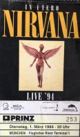 Suche Nirvana Ticket Eintirttskarte 01.03.1994 München Niedersachsen - Hagen am Teutoburger Wald Vorschau