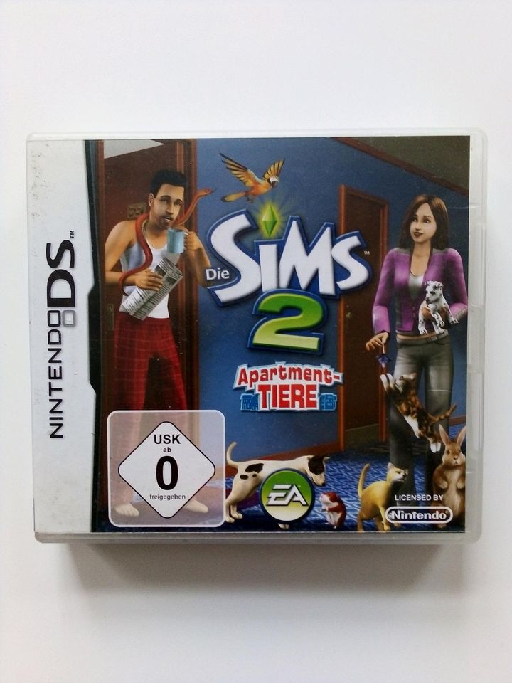 Die Sims 2, Appartement Tiere, Nintendo DS Spiel in Schweinfurt