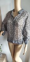 Sheego Bluse grau geblümt Gr. 44 chic neu Nordrhein-Westfalen - Hamm Vorschau