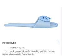 CALIDA Pantolette  Hausschuhe Gr. 40 41  Neu Baden-Württemberg - Geislingen Vorschau