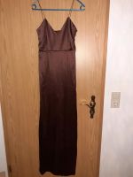 Satin Maxikleid Abendkleid H&M Neu Beinschlitz Schleswig-Holstein - Struxdorf Vorschau