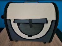 Hundetransportbox Gr. S (dunkelgrau, creme) faltbar *Neu* Thüringen - Gotha Vorschau