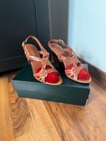 Ralph Lauren Damen Sandalen mit Keilabsatz / Größe 39 Hessen - Schauenburg Vorschau
