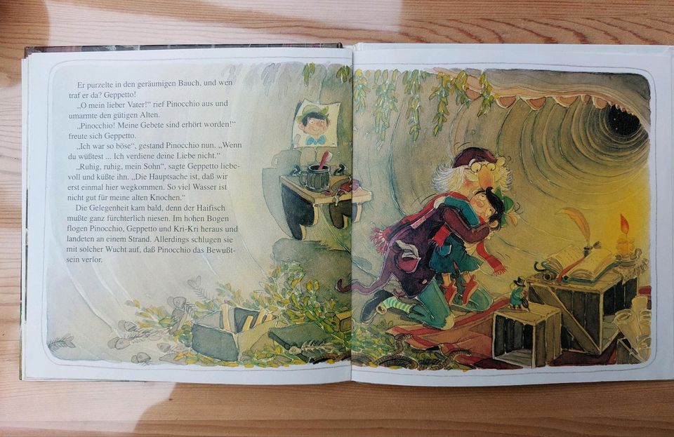 Pinocchio, antik, 80er Jahre, vintage, Delphin Verlag in Rüthen