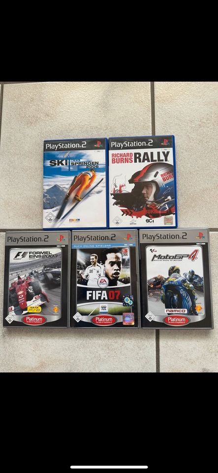 PlayStation 2 Spiele, PS2 in Deining