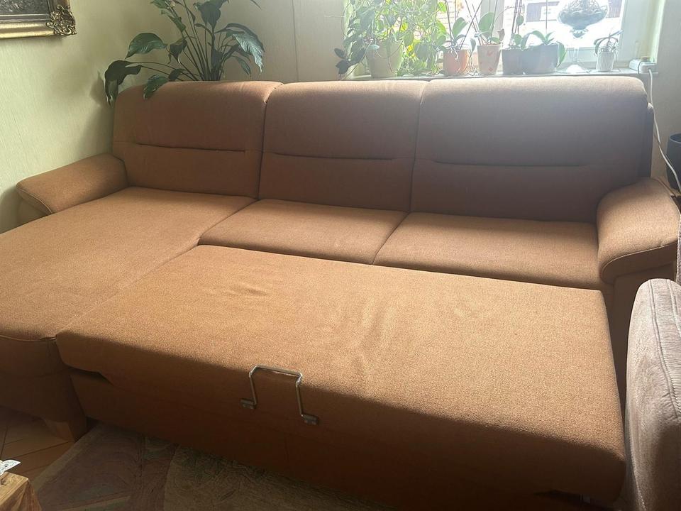 meinSofa - Modell Vera Sofa/Couch mit Schlaffunktion+Staukasten in Halle