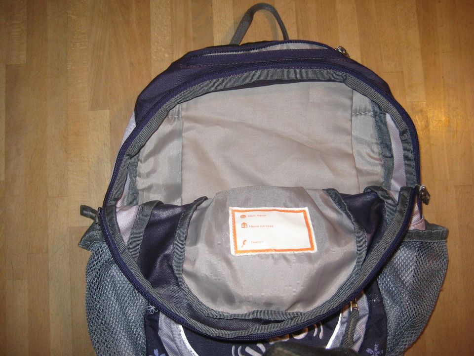 Kinderrucksack, Kita-Rucksack, lila, ca. 30x36cm in Dresden