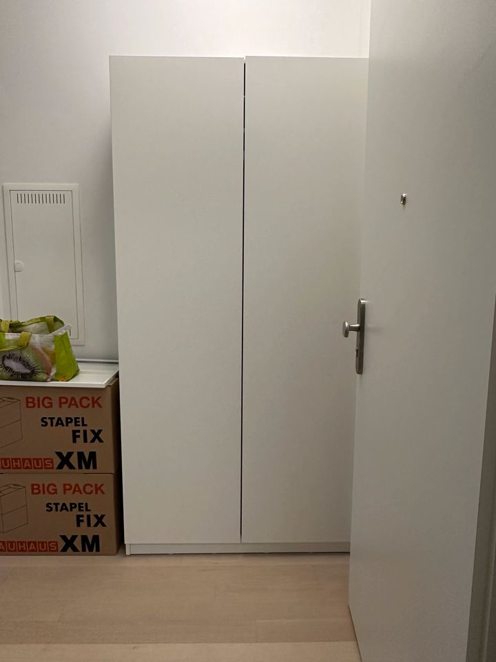 2 IKEA Forsand Türen weiß für Pax Regal (2 m hoch) in Mainz