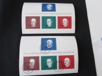 1968 Todestag von Konrad Adenauer - Block Sonderstempel Nordrhein-Westfalen - Nümbrecht Vorschau