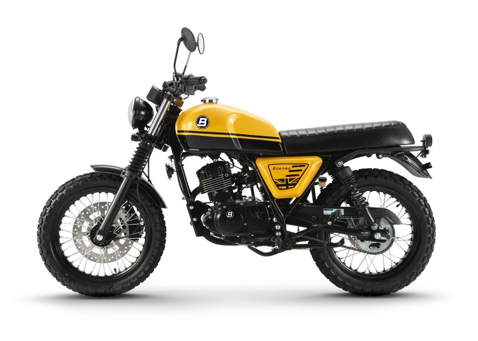 Bluroc Legend 125 ccm | NEU | A1/B196 | yellow-black | no Brixton in Siebenbäumen