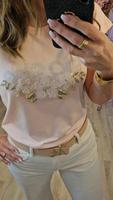 NEU ❤ T-shirt Dshe M Glitzer Steine Pailletten Jeans Liu-Jo M Berlin - Niederschönhausen Vorschau