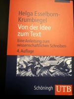 Von der Idee zum Text, Esselborn-Krummbiegel Bayern - Zirndorf Vorschau