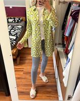 ZARA Muster Strick Cardigan 36 S grün weiß Knöpfe Ethno Hippie 1A Sachsen - Chemnitz Vorschau
