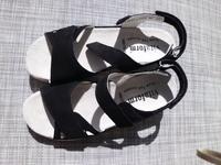 VITAFORM Sandalette Nubukleder Klettriemen Keilsohle Gr.38" Berlin - Reinickendorf Vorschau