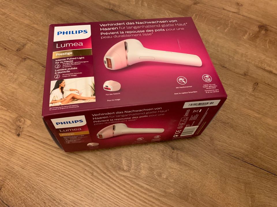 philips lumea prestige IPL gerät Haarentfernung in Hamburg