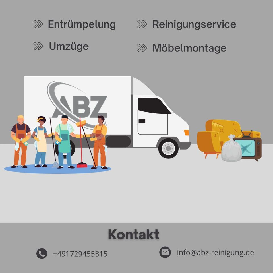 Möbel Transporte und Umzüge ab 49€ | kleine Transporte innerhalb Magdeburg und Umgebung | Entrümpelung | in Magdeburg