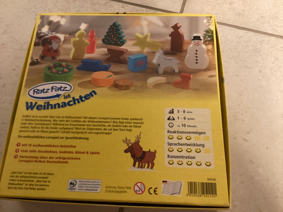 Haba Adventskalender, Spiel Ratz Fatz ist Weihnachten in Wittlich