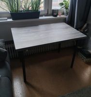 Schreibtisch Grau Holz braun schwarz Ikea 1,10 m Adils Lagkapten Buchholz-Kleefeld - Hannover Groß Buchholz Vorschau