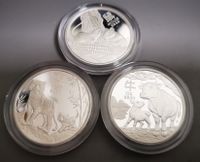 Lunar 3 - 3 x 2 Oz Silber Proof Maus 2020, Ochse 2021, Tiger 2022 Hamburg - Altona Vorschau