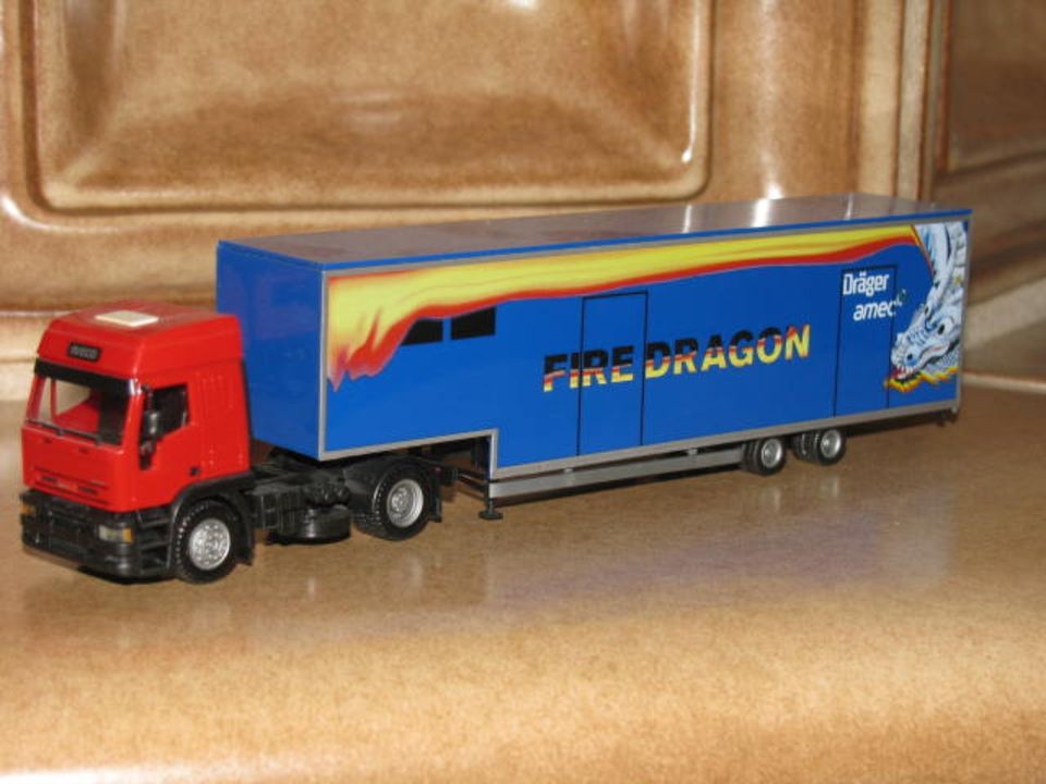 Herpa Iveco Fire Dragon Feuerwehr in Fulda