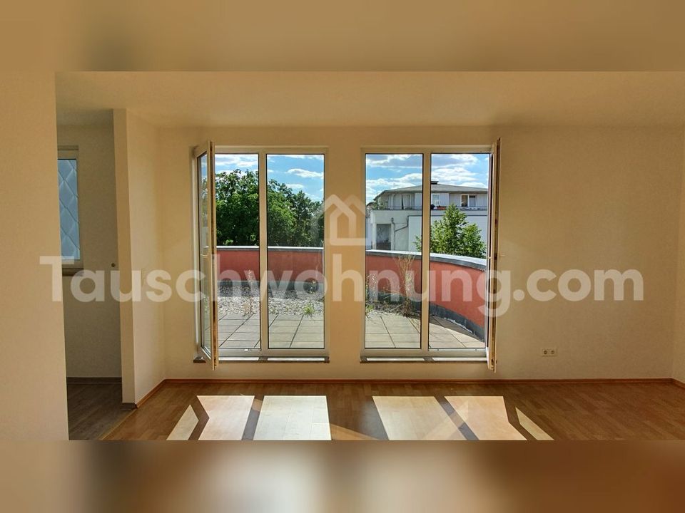 [TAUSCHWOHNUNG] 2-Zi.-Wohnung im Prinz-Eugen-Park mit großer Dachterrasse in Leipzig