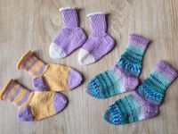 Neue handgestrickte Socken Baby Kleinkind Mädchen Stricksocken Hessen - Eppstein Vorschau
