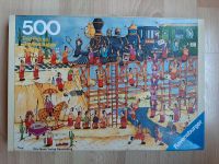 Puzzle 500 Teile Eisenbahnüberfall Bayern - Hallstadt Vorschau