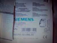 Siemens 3VU16 00-1ML00. Motorenschütz!! Nagelneu!! Schütz!! Nordrhein-Westfalen - Oberhausen Vorschau