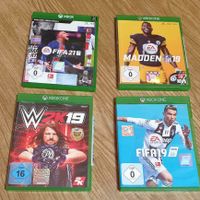 Xbox One Spiele Madden19,Fifa19+21,W2K19 Bielefeld - Bielefeld (Innenstadt) Vorschau