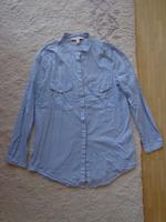 Bluse, hellblau, Muster, Esprit, Größe 34 Hessen - Karben Vorschau