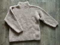 &other stories Wollpullover Rollkragen beige/braun Düsseldorf - Friedrichstadt Vorschau