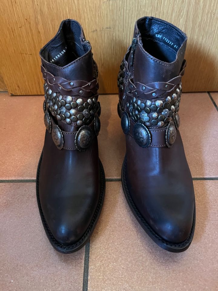Orig. Liberty Black Boots / Stiefeletten, braun, Gr. 41 in Tastrup