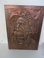 Kupferstich / Kupferrelief "Alter Seemann" Schock Aachen - Preuswald Vorschau