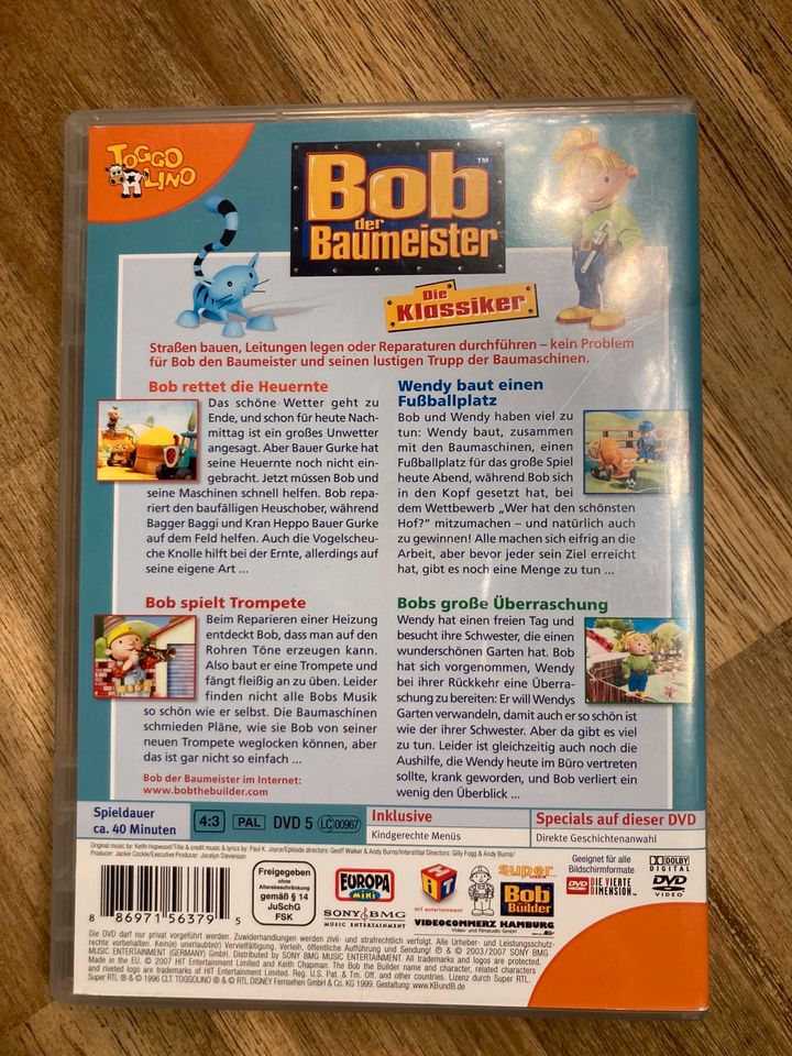 DVD Sammlung „Bob der Baumeister“ in Spalt