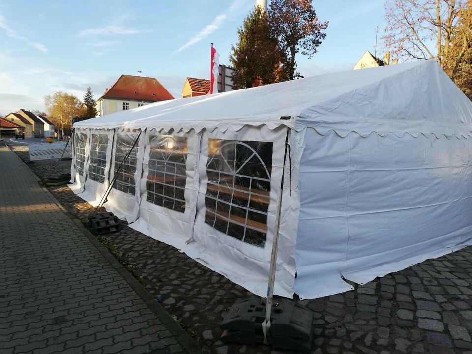 Partyzeltverleih Zelt 6m x 12m für bis zu 80 Personen mieten in Leipzig