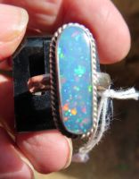 Ring Silber mit Opal 17,5 mm #C1B15 Köln - Bayenthal Vorschau