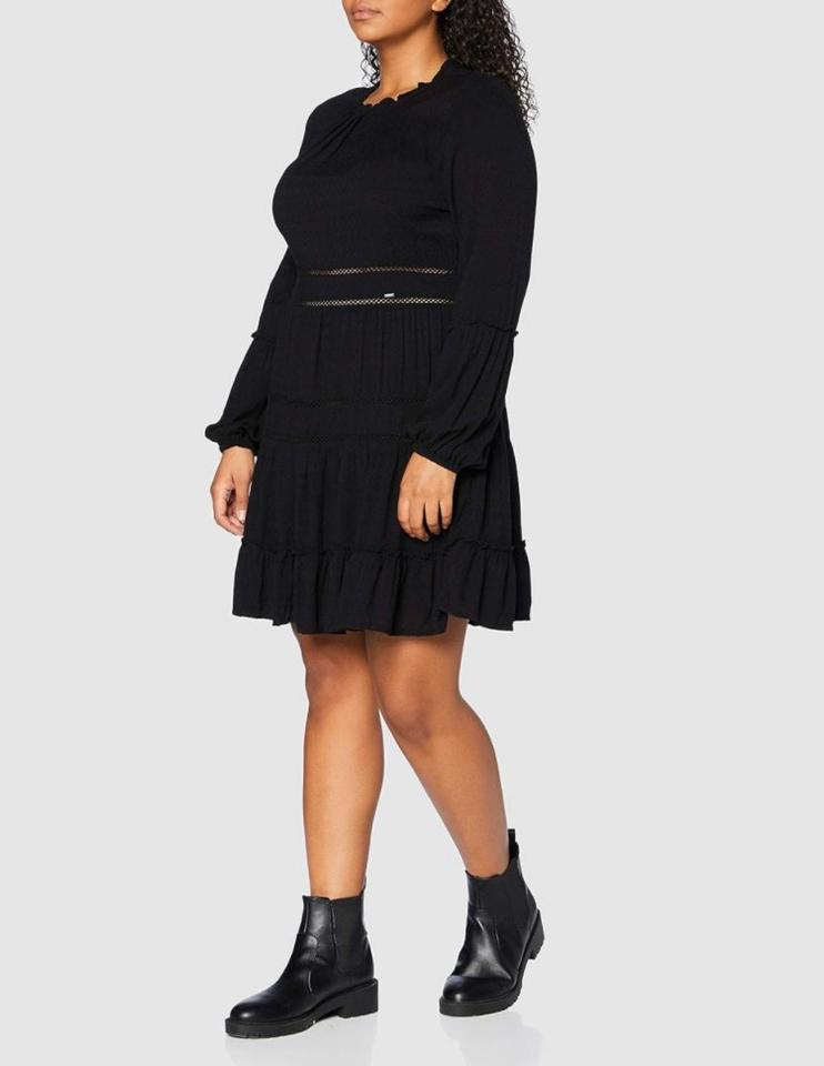 Superdry Kleid Langarm Schwarz Gr.S /38 Langarm wie neu!Herbst in Dormagen