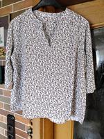 Tom Tailor Shirt 3/4 Arm gr. 44 creme-bunt Bayern - Laaber Vorschau