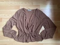 Pull&Bear Pulli braun Wickeloptik, Größe XL 42 Wuppertal - Cronenberg Vorschau